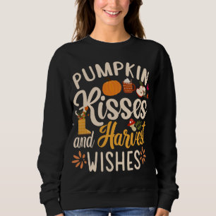 Pumpkin Kisses och Harvest Önskemål T Shirt
