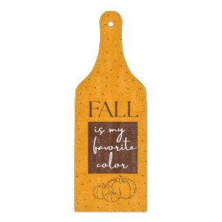 Pumpkin Kitchen Glass Cutting Board