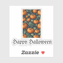 Pumpkin-korrigering för läder klistermärken