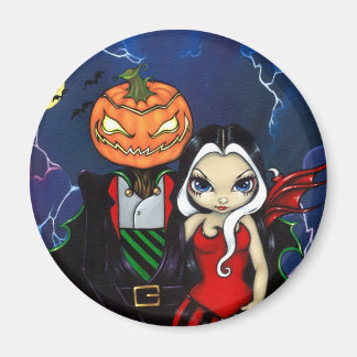 "Pumpkin Kung Night Out" Magnet