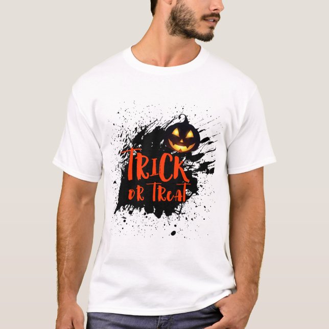 🕷️ Pumpkin Kung:s hämnd T Shirt (Framsida)