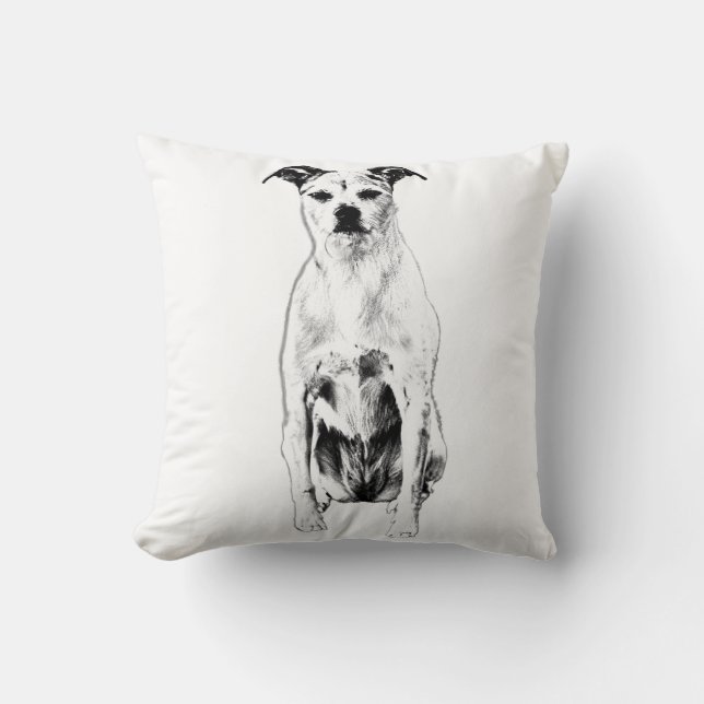 Pumpkin Lantern Sentinel Kudde (Framsida)