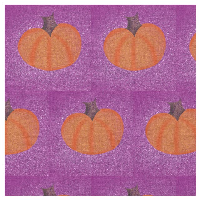 Pumpkin lappade tyg (Närbild)
