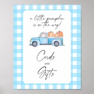 Pumpkin lastbil - CARDS OCH GIFTS Poster