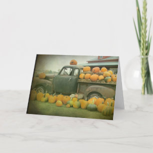 Pumpkin Lastbil Kort