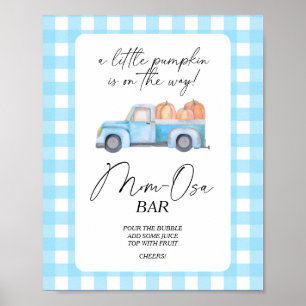 Pumpkin lastbil \ Momosa pub Poster