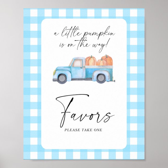 Pumpkin lastbil - Poster favoriter (Framsidan)
