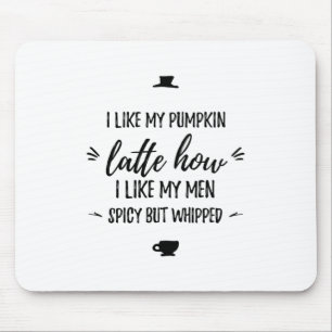 Pumpkin latte spicy men piskade lustig thanksgivin musmatta