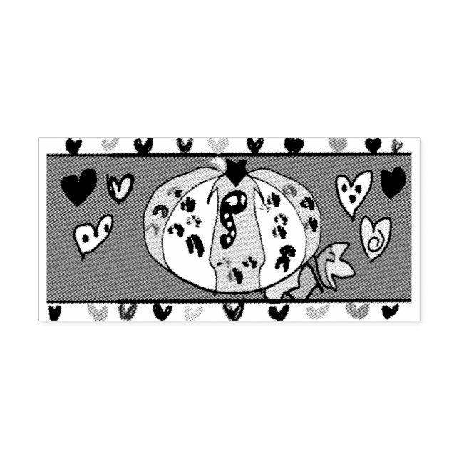 Pumpkin Latte Stämpel (Tryck)