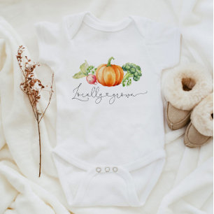 Pumpkin, lokalt odlad, blomma t shirt