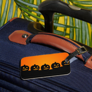 Pumpkin Luggage Tag Bagagebricka