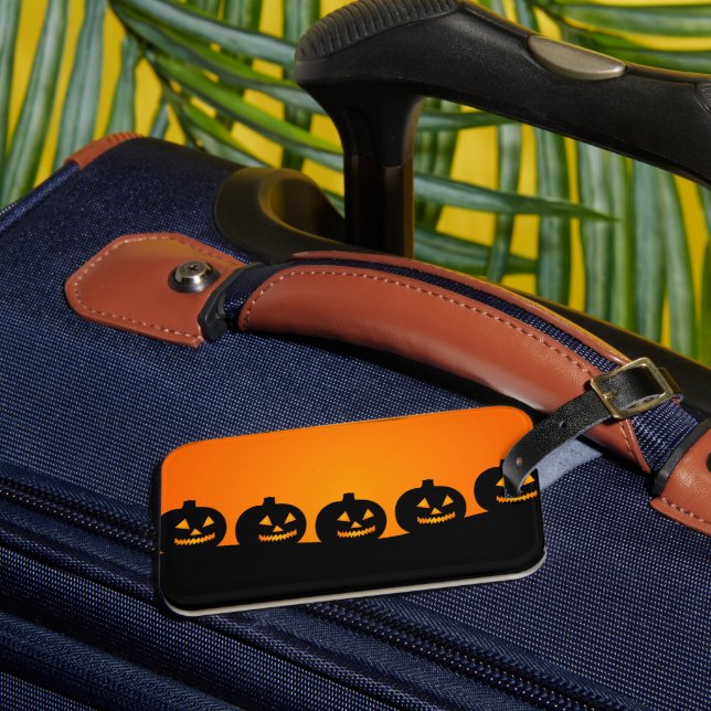 Pumpkin Luggage Tag Bagagebricka (Framsida Insitu 3)