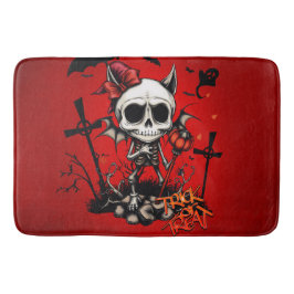 Pumpkin Magic and Bone Roligt. Badrumsmatta