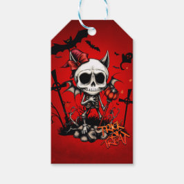 Pumpkin Magic and Bone Roligt. Presentetikett