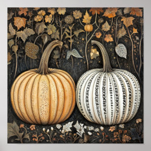 Pumpkin-målare hösten poster köksväggsdekator