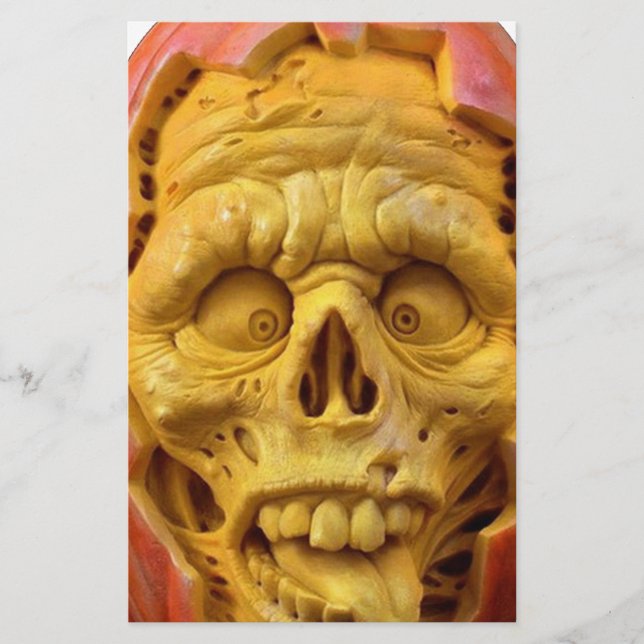 Pumpkin Man Brevpapper (Framsida)