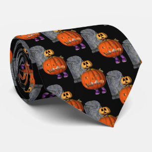 Pumpkin Man Gravsten Halloween Funny Slips
