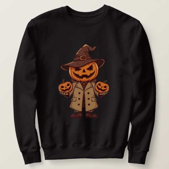 Pumpkin man sweatshirt (Design framsida)