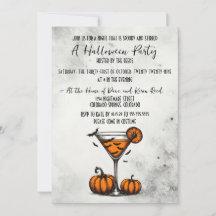 Pumpkin Martini Halloween fest