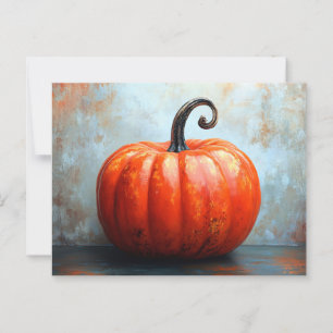 Pumpkin med Curled Stem Vykort