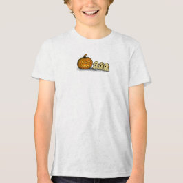 Pumpkin med tre Spooky Spöken T Shirt