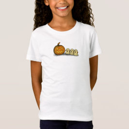 Pumpkin med tre Spooky Spöken T Shirt