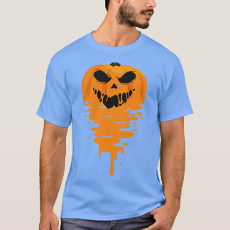 Pumpkin Meltdown funny for halloween by el mehdi T Shirt
