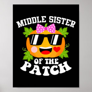 Pumpkin Mitten-syster på Roligten Halloween Poster
