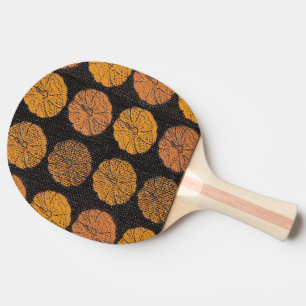Pumpkin Mönster Orange Pingisracket