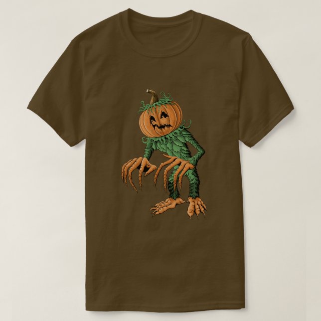 Pumpkin Monster T-shirt (Design framsida)