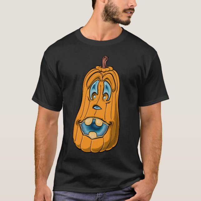 Pumpkin Monster T Shirt (Framsida)