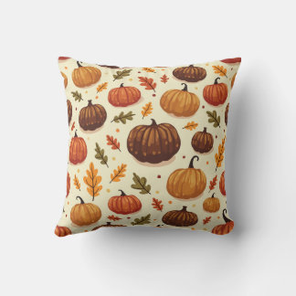 Pumpkin-mönstrade kuddar
