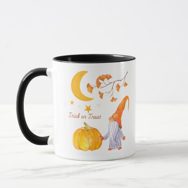 Pumpkin mugg med svart handtag (Vänster)