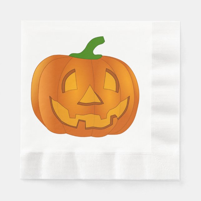 Pumpkin Napkins Pappersservett (Framsidan)
