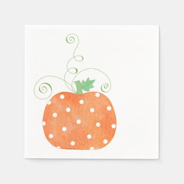 Pumpkin - Napkins Pappersservett (Framsidan)