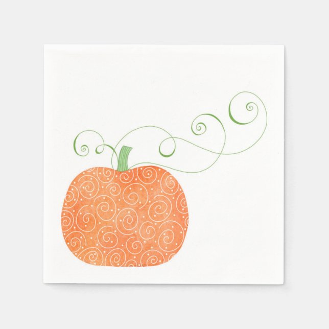 Pumpkin - Napkins Pappersservett (Framsidan)