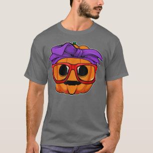 Pumpkin Nerd Lazy Halloween Costume Cute Jack O La T Shirt