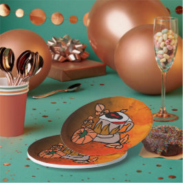 Pumpkin och Breged-Öga Vibes till Perfektion