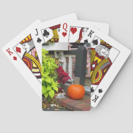 Pumpkin och Coleus - Martha's Vineyard Casinokort