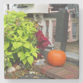 Pumpkin och Coleus - Martha's Vineyard Stenunderlägg