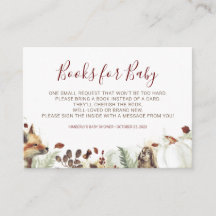 Pumpkin och Forest Animals Bokar för Baby