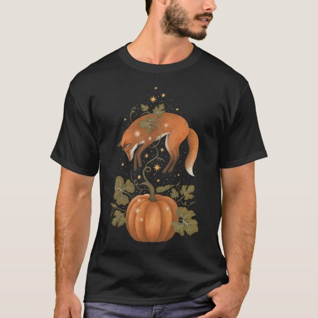 Pumpkin och Fox T Shirt (Framsida)