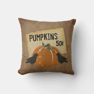 Pumpkin och Kråkor Pillow Kudde