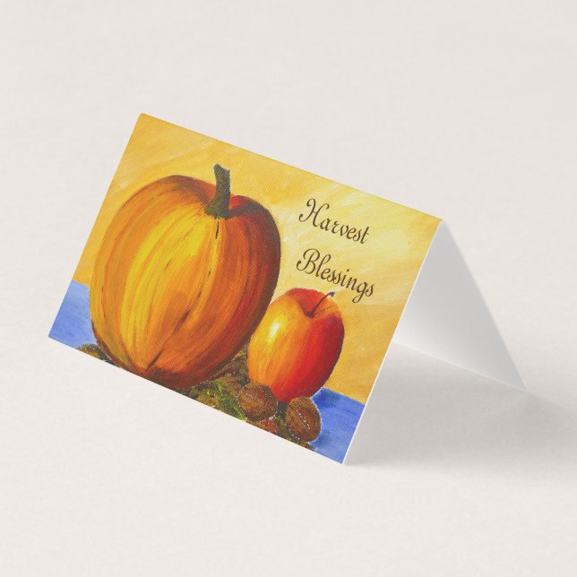 Pumpkin och Nöt Kort (Framsida)