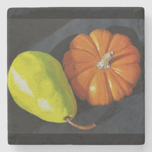 Pumpkin och Pear Stone Underlägg