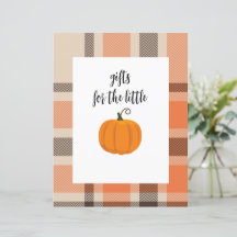 Pumpkin och Play Gift Bord Poster