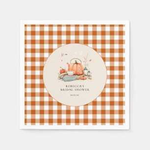 Pumpkin och Spice och Allt Nice Baby Shower Pappersservett