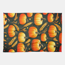 Pumpkin och Wheat Kitchen Towel Kökshandduk