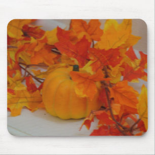 Pumpkin&Orange lämnar ordning Musmatta