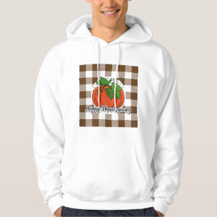 Pumpkin på Brown Play - Happy thanksgiving Hoodie
